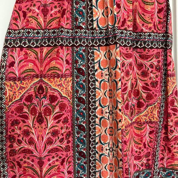 Old Navy Patchwork Floral Midi Dress - Picture 6 of 11